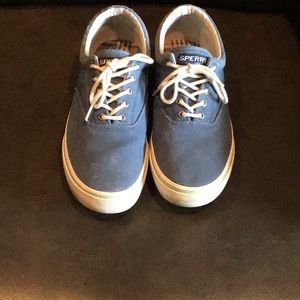Blue Sperry Sneakers 10.5